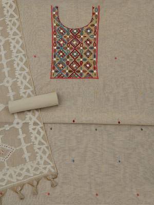 Printed Unstitched Dress Material 4