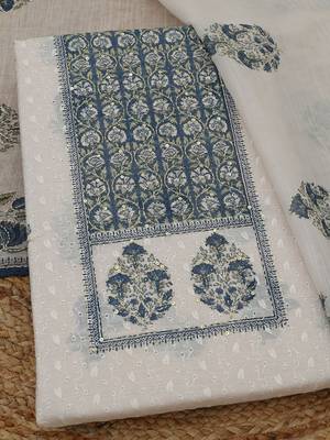 Printed Unstitched Dress Material 1
