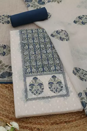 Printed Unstitched Dress Material
