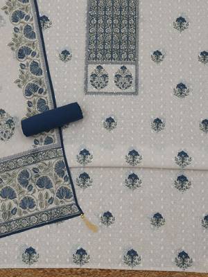 Printed Unstitched Dress Material 3