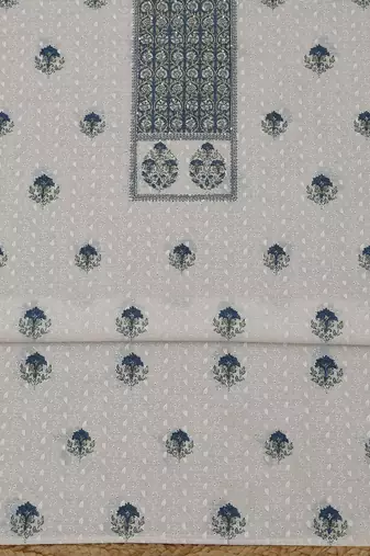 Printed Unstitched Dress Material