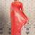 Red ethnic motifs zari saree