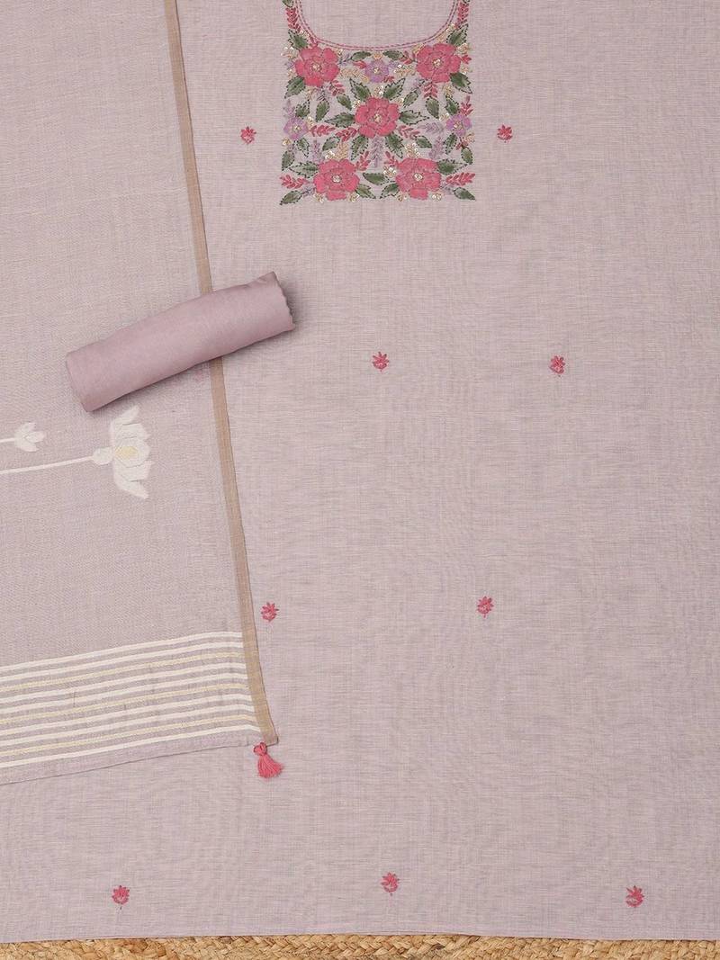 Printed Unstitched Dress Material