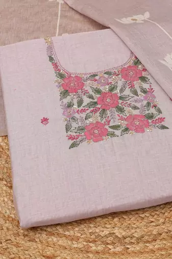 Printed Unstitched Dress Material