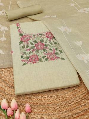 Printed Unstitched Dress Material 1