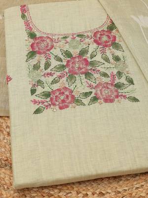Printed Unstitched Dress Material 4