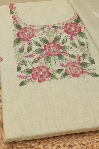 Printed Unstitched Dress Material
