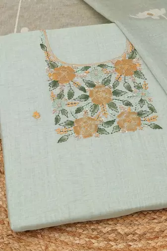 Printed Unstitched Dress Material