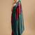 Burgundy woven design banarasi sarees