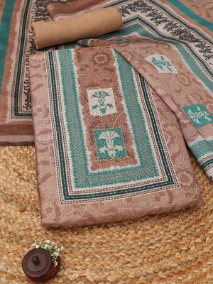 Printed Unstitched Dress Material 1