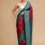 Burgundy woven design banarasi sarees