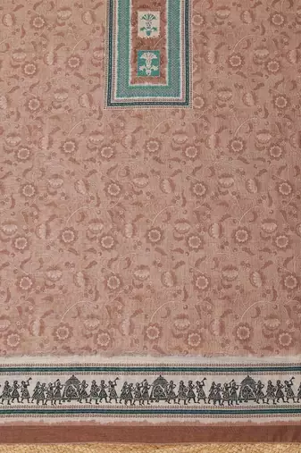 Printed Unstitched Dress Material