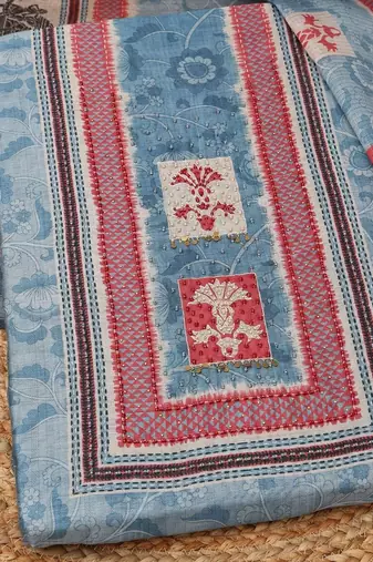 Printed Unstitched Dress Material