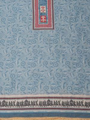 Printed Unstitched Dress Material 5