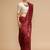 Maroon woven design banarasi sarees