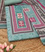 Printed Unstitched Dress Material