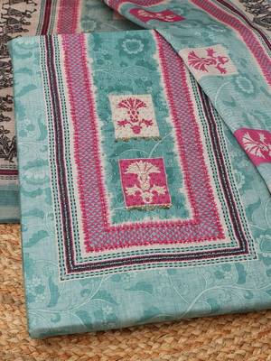 Printed Unstitched Dress Material 2