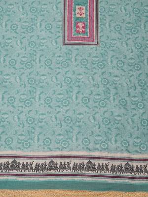 Printed Unstitched Dress Material 5