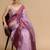Lavender woven design sarees