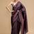 Blue woven design sarees