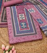 Printed Unstitched Dress Material