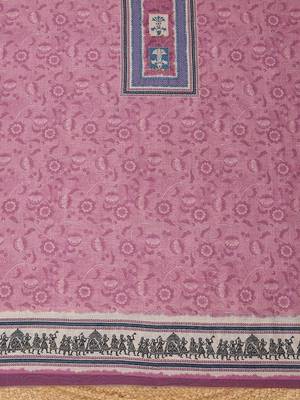 Printed Unstitched Dress Material 5