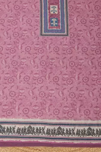 Printed Unstitched Dress Material