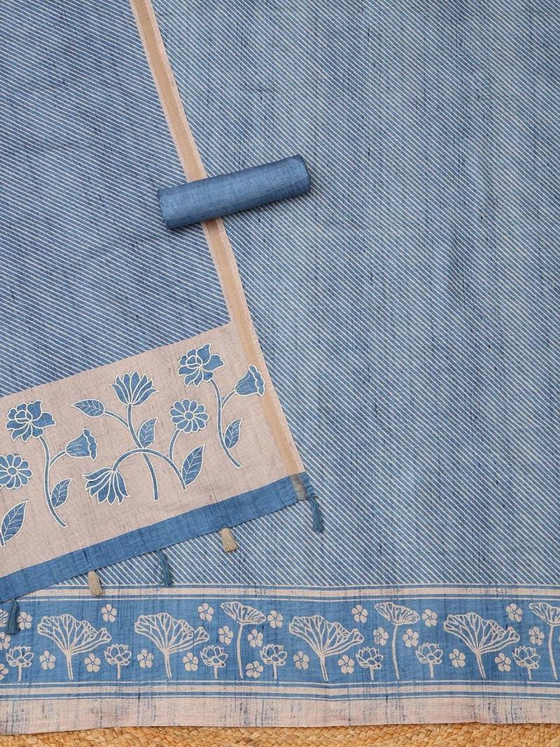Printed Unstitched Dress Material