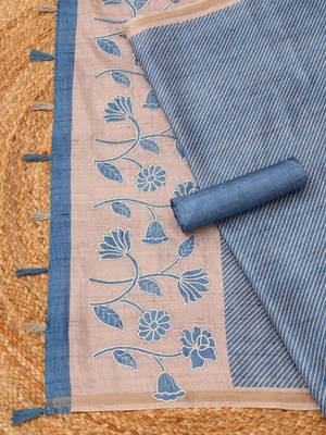 Printed Unstitched Dress Material 5