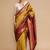 Yellow woven design banarasi sarees