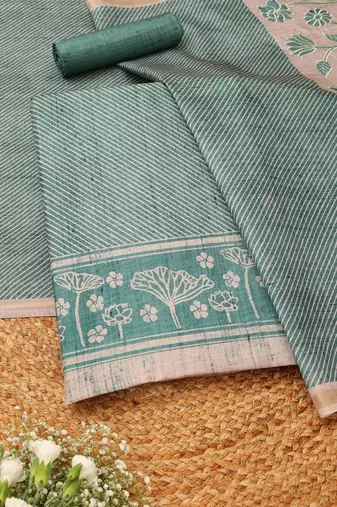 Printed Unstitched Dress Material
