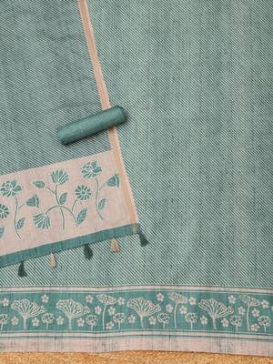 Printed Unstitched Dress Material 3