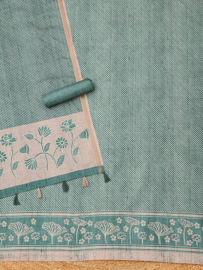Printed Unstitched Dress Material