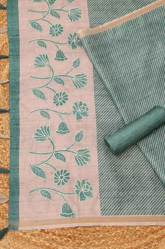 Printed Unstitched Dress Material