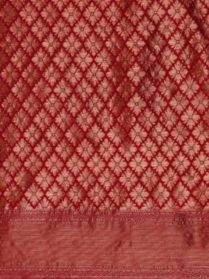 Yellow woven design banarasi sarees 4