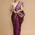 Purple woven design banarasi sarees