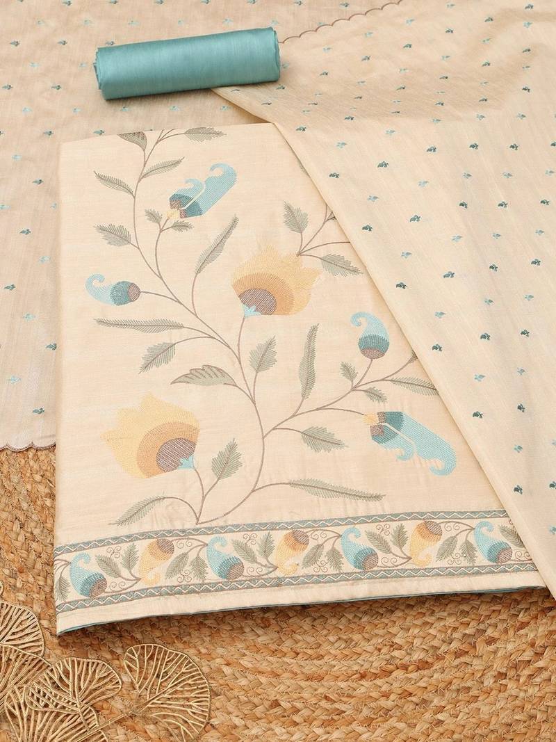 Printed Unstitched Dress Material