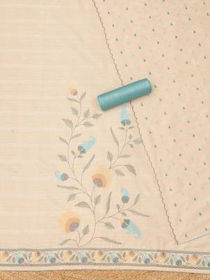 Printed Unstitched Dress Material 4