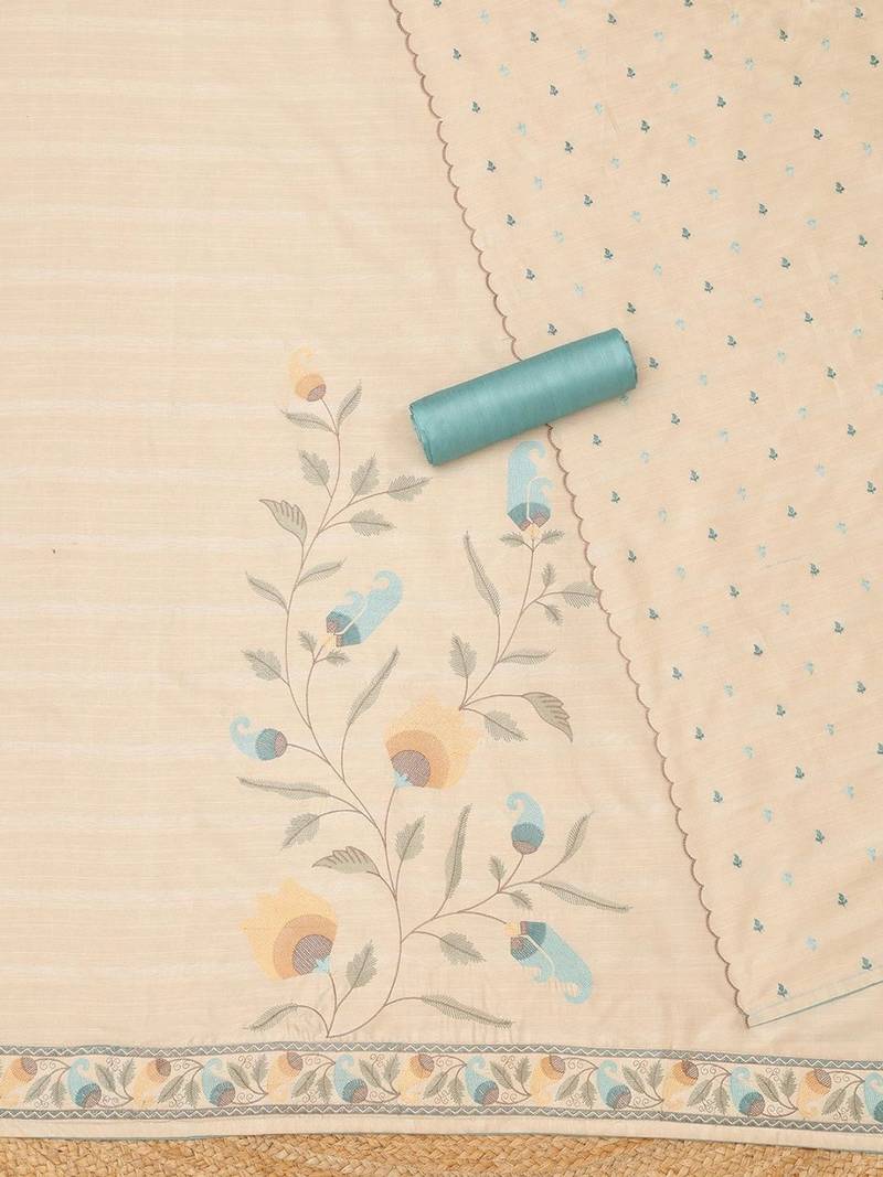 Printed Unstitched Dress Material