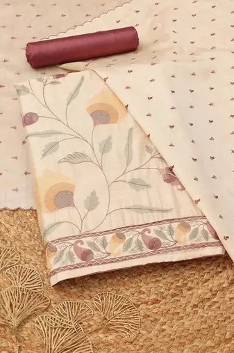 Printed Unstitched Dress Material