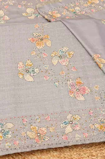 Printed Unstitched Dress Material