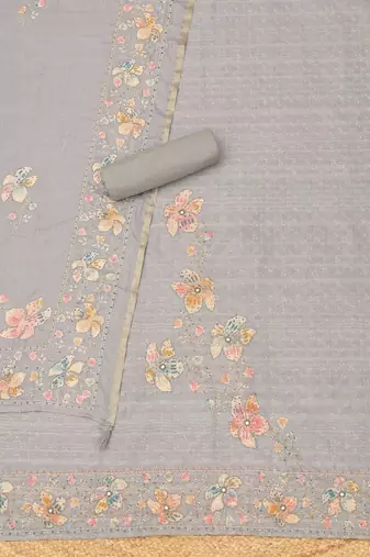 Printed Unstitched Dress Material