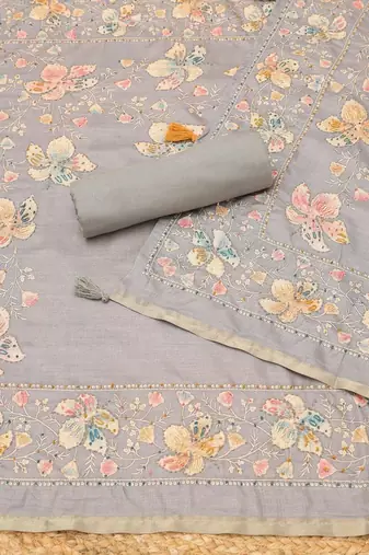 Printed Unstitched Dress Material