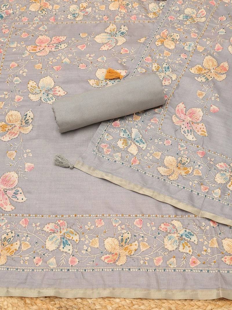 Printed Unstitched Dress Material