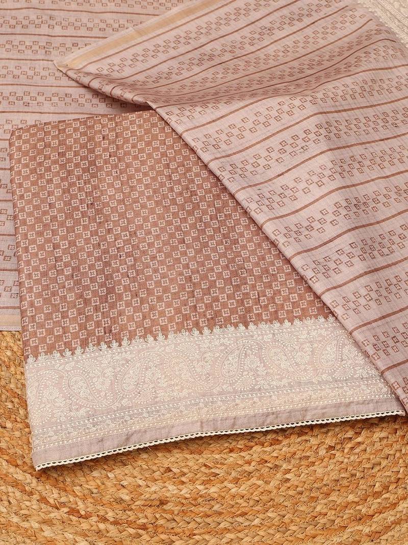 Printed Unstitched Dress Material
