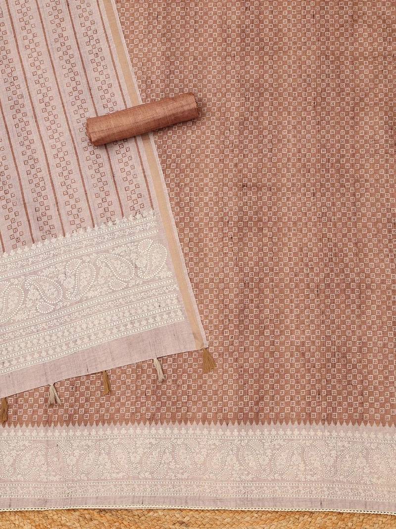 Printed Unstitched Dress Material