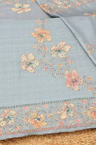 Printed Unstitched Dress Material