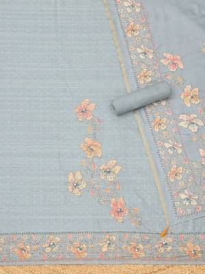 Printed Unstitched Dress Material 5