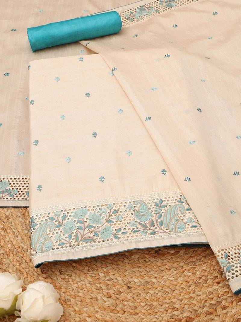 Printed Unstitched Dress Material