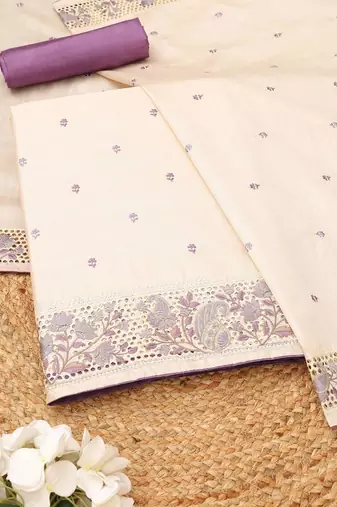 Printed Unstitched Dress Material